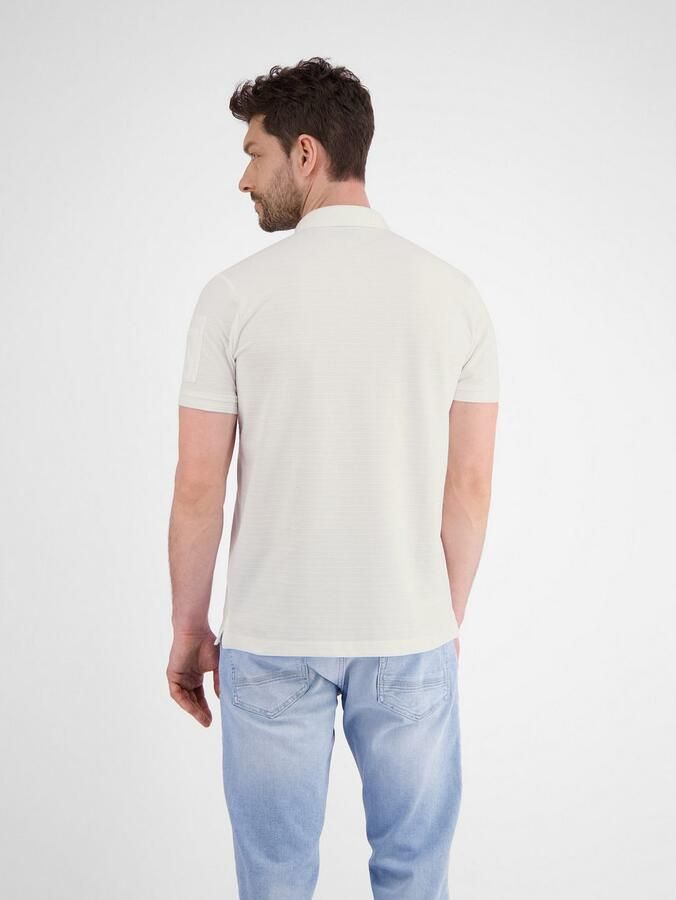 Lerros Poloshirt heren poloshirt tonal gestreept - Foto 2