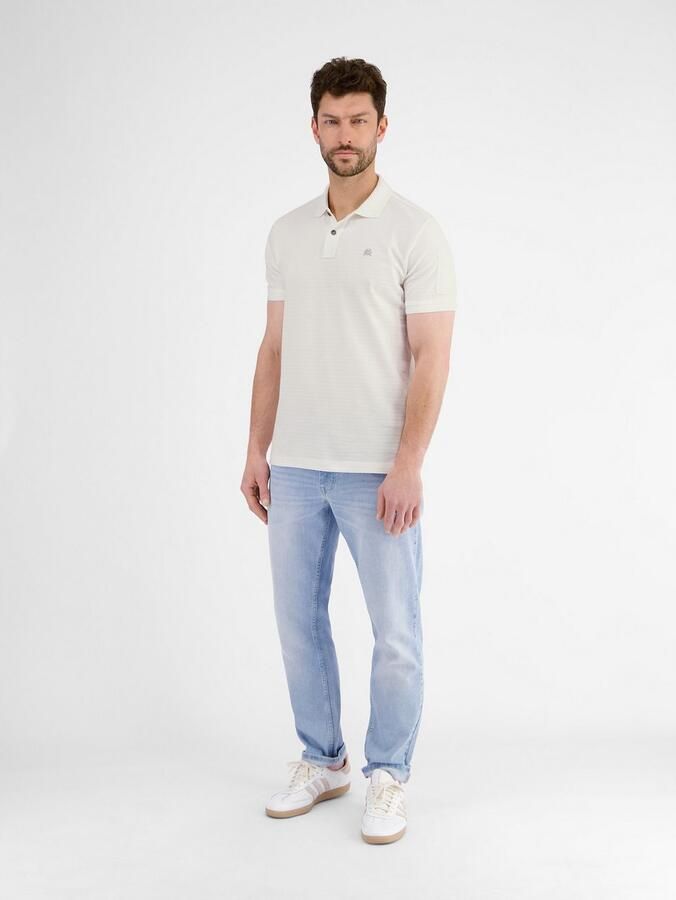 Lerros Poloshirt heren poloshirt tonal gestreept - Foto 4
