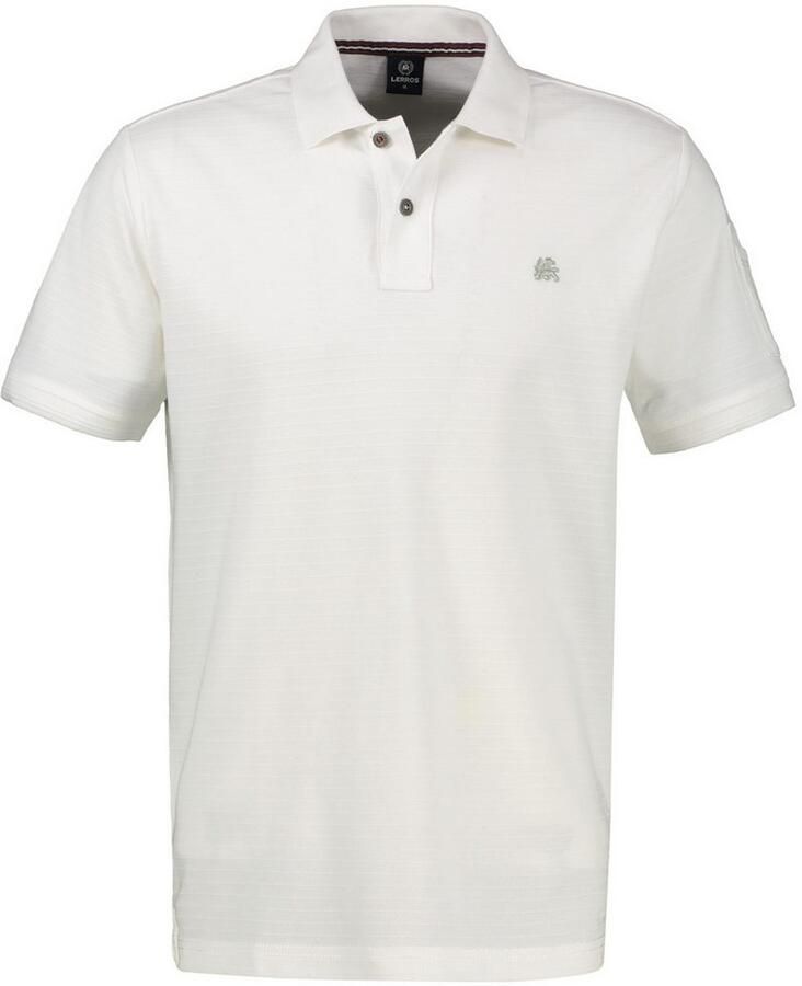 Lerros Poloshirt heren poloshirt tonal gestreept