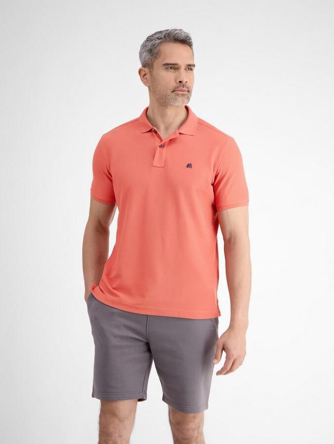Lerros Poloshirt klassieke polostijl in *Cool & Dry* piquékwaliteit