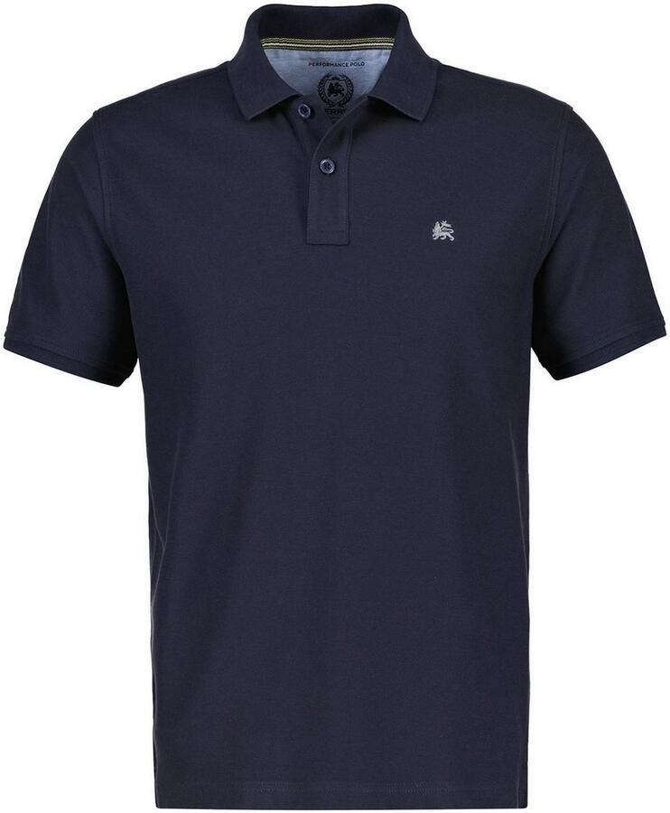 Lerros Poloshirt klassieke polostijl in *Cool & Dry* piquékwaliteit