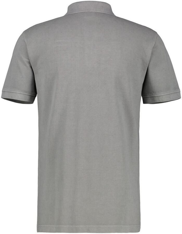 Lerros Poloshirt heren poloshirt in gewassen uitstraling