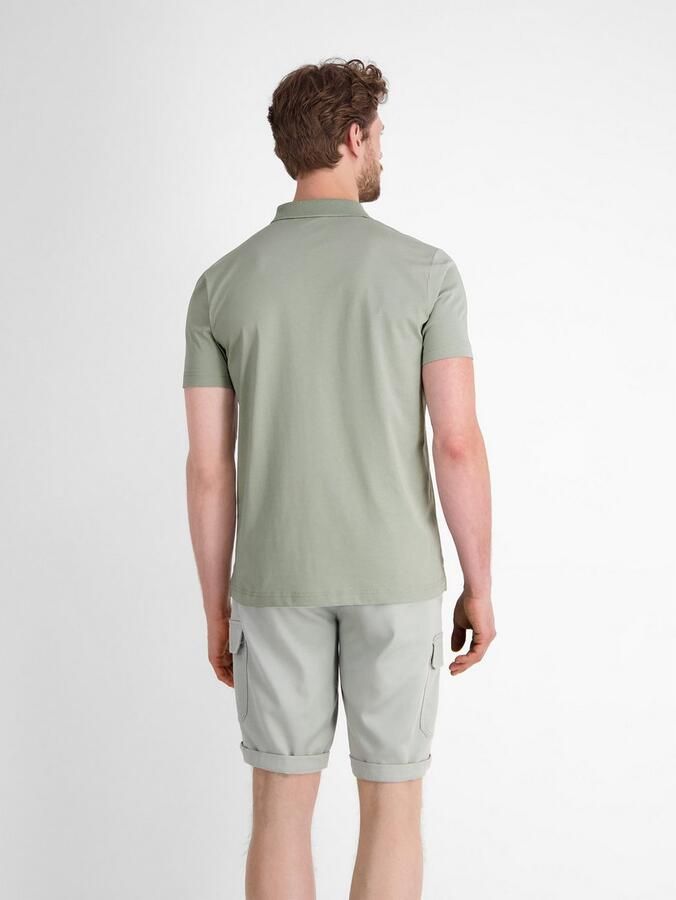 Lerros Regular fit poloshirt met borstzak - Foto 2