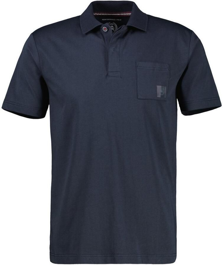 Lerros Regular fit poloshirt met borstzak