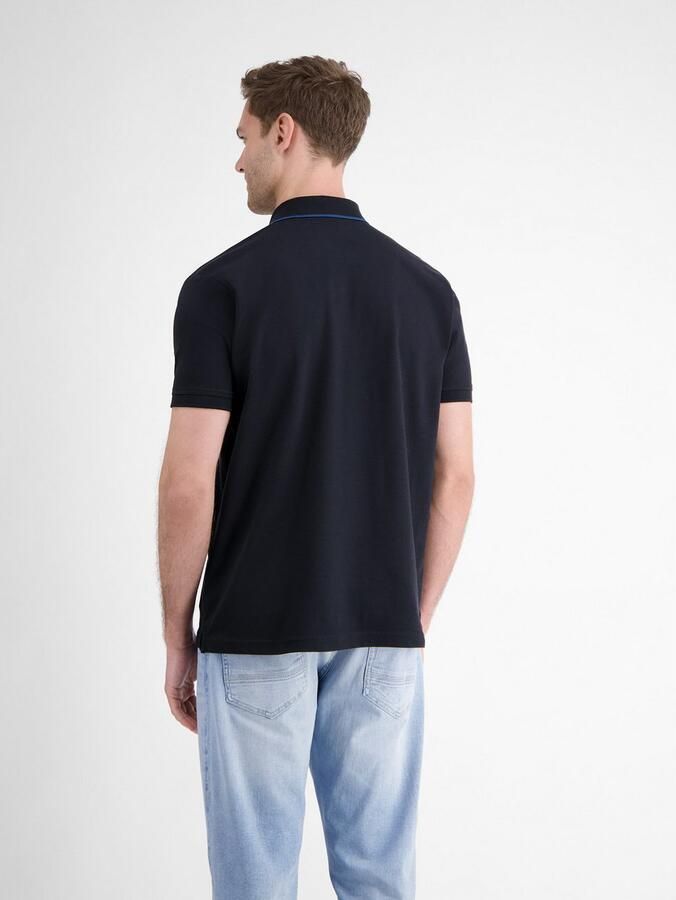 Lerros Poloshirt met geborduurd logo - Foto 2