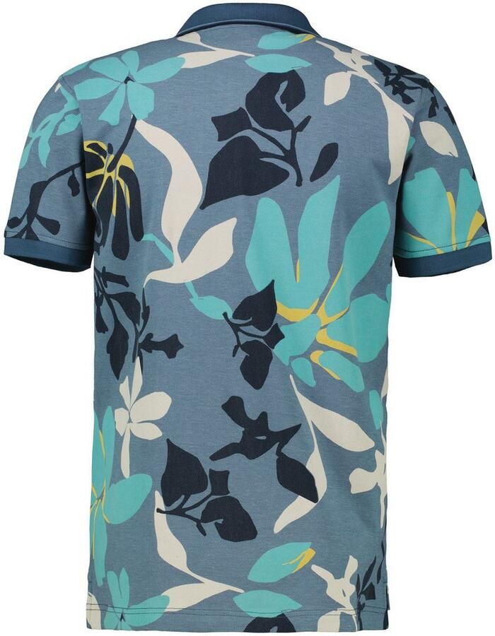 Lerros Poloshirt zomers-bloemig gedessineerd - Foto 2