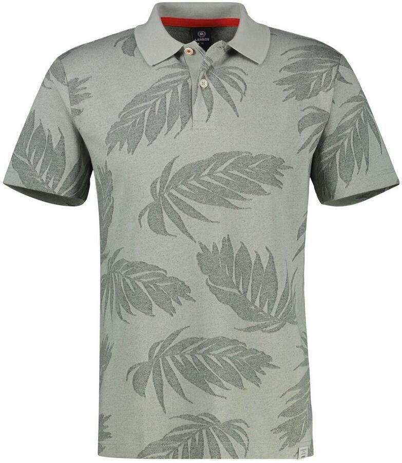 Lerros Poloshirt met print all-over