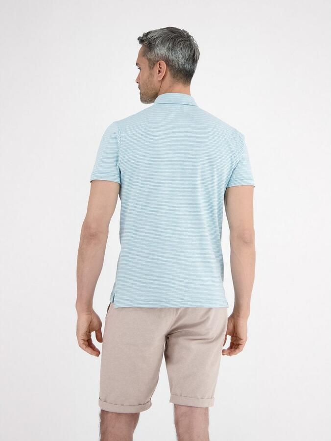Lerros Poloshirt met streepmotief - Foto 2