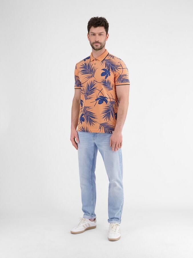 Lerros Poloshirt modieus poloshirt zomers gedessineerd - Foto 4