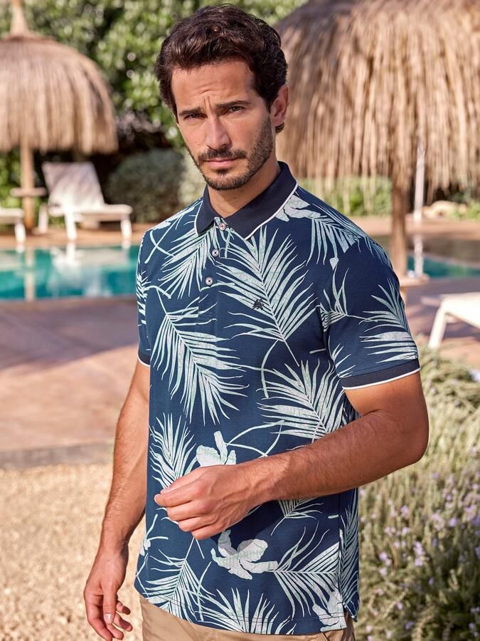 Lerros Poloshirt modieus poloshirt zomers gedessineerd - Foto 9