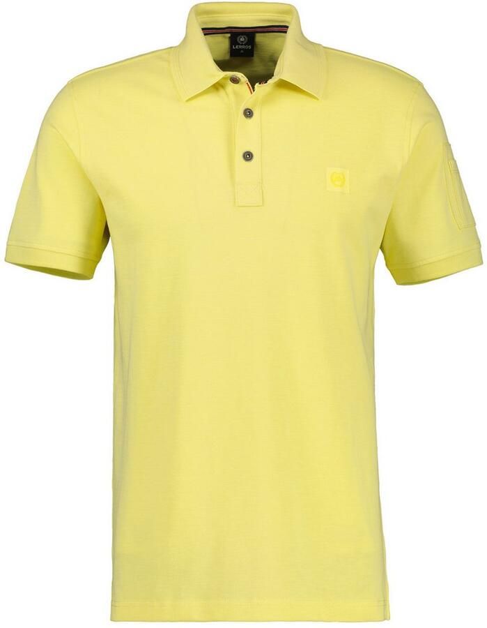 Lerros Poloshirt piqué poloshirt voor heren