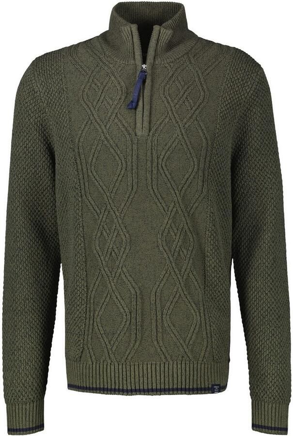 Lerros Gebreide pullover met schipperskraag