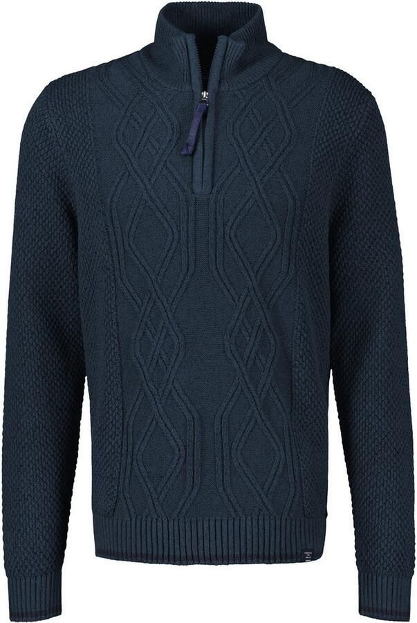 Lerros Gebreide pullover met schipperskraag - Foto 2