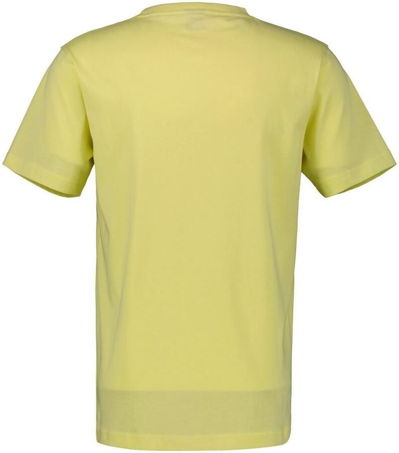 Lerros Shirt met korte mouwen met logoborduursel op borsthoogte