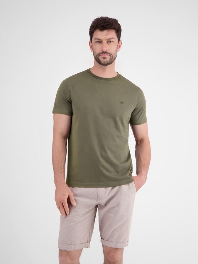 Lerros Shirt met korte mouwen met logoborduursel op borsthoogte - Foto 7