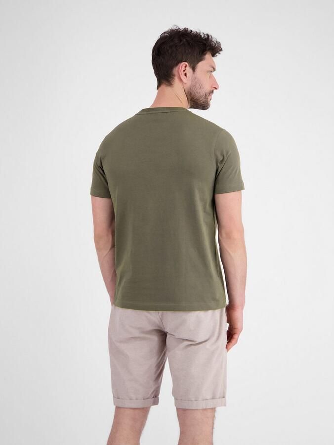 Lerros Shirt met korte mouwen met logoborduursel op borsthoogte - Foto 2