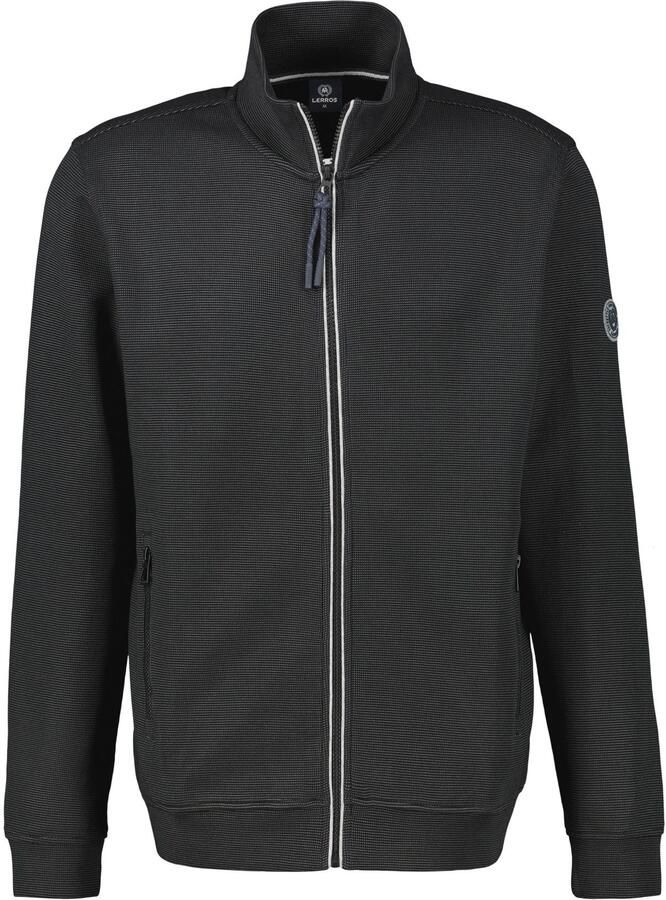 Lerros Sweatvest Sweatjack in de maten 3XL tot 6XL