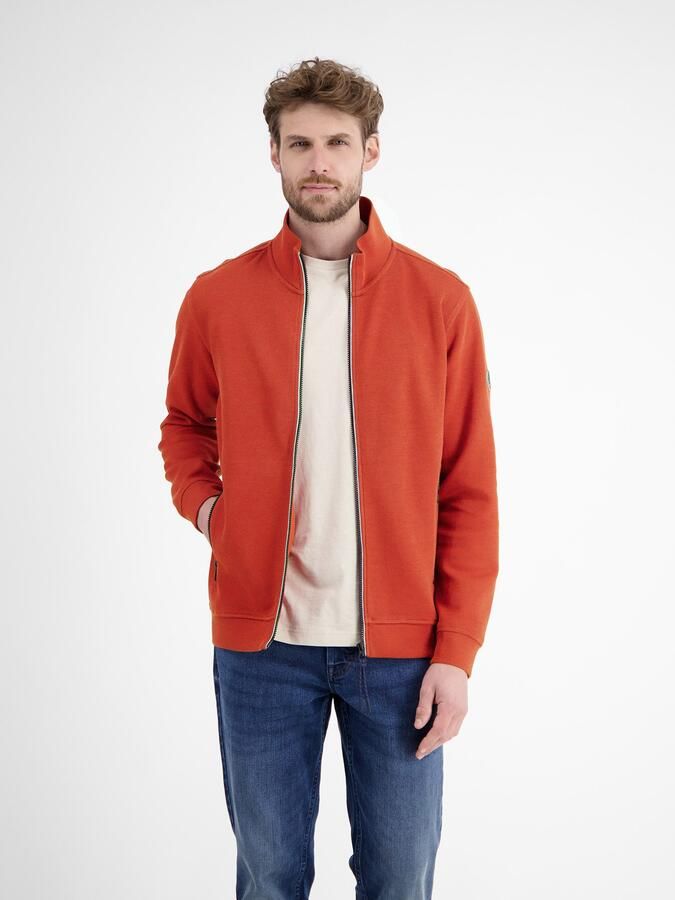 Lerros Sweatvest sweatshirt jack in zachte structuurkwaliteit - Foto 8