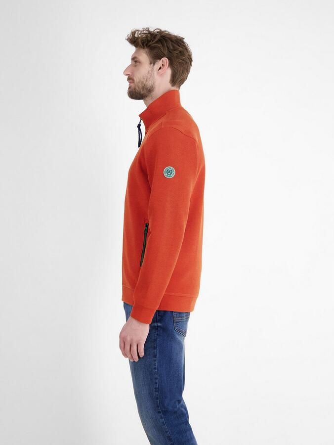 Lerros Sweatvest sweatshirt jack in zachte structuurkwaliteit - Foto 5