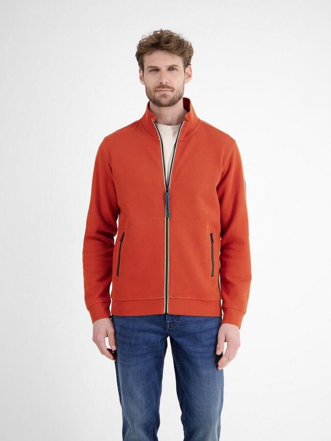 Lerros Sweatvest sweatshirt jack in zachte structuurkwaliteit - Foto 6