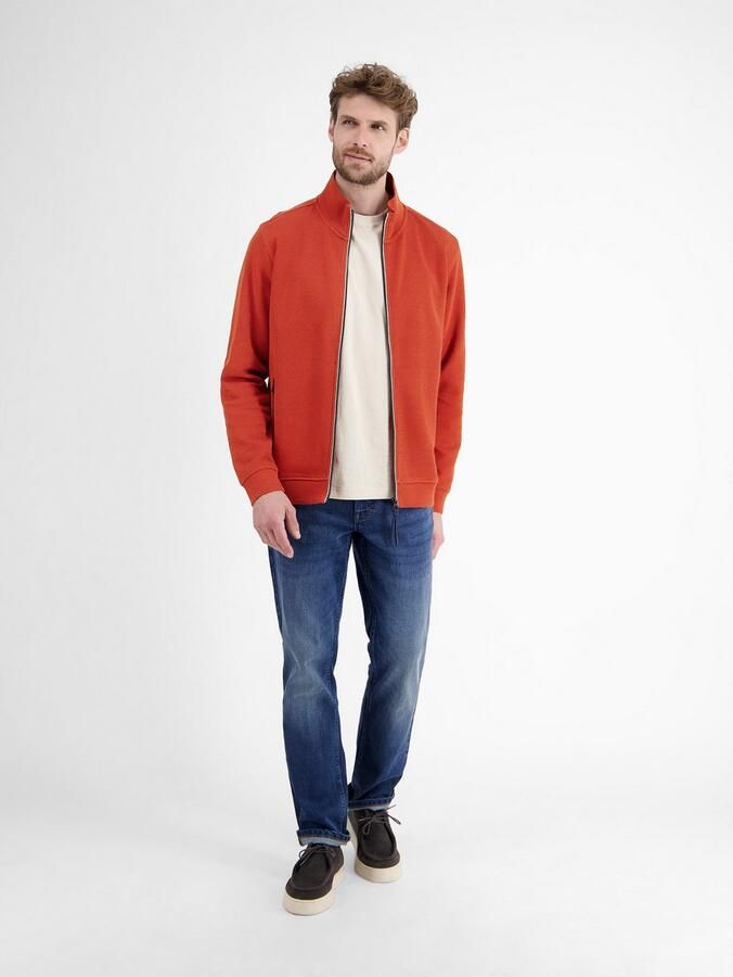 Lerros Sweatvest sweatshirt jack in zachte structuurkwaliteit - Foto 7