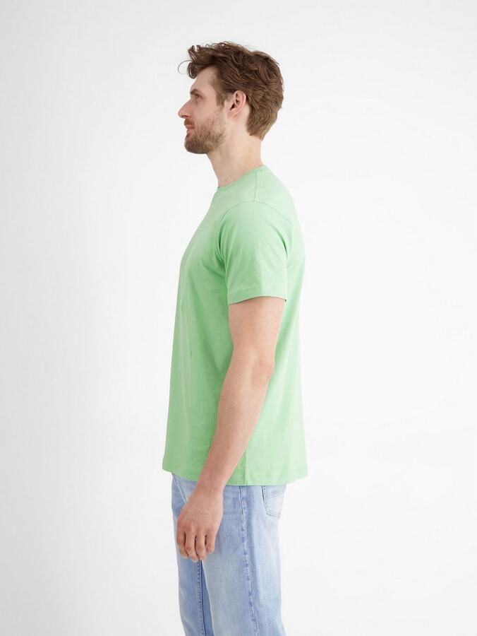 Lerros T-shirt basic T-shirt met logostiksel effen - Foto 3