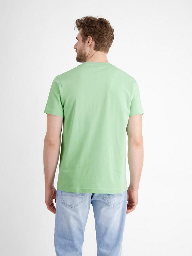 Lerros T-shirt basic T-shirt met logostiksel effen - Foto 4