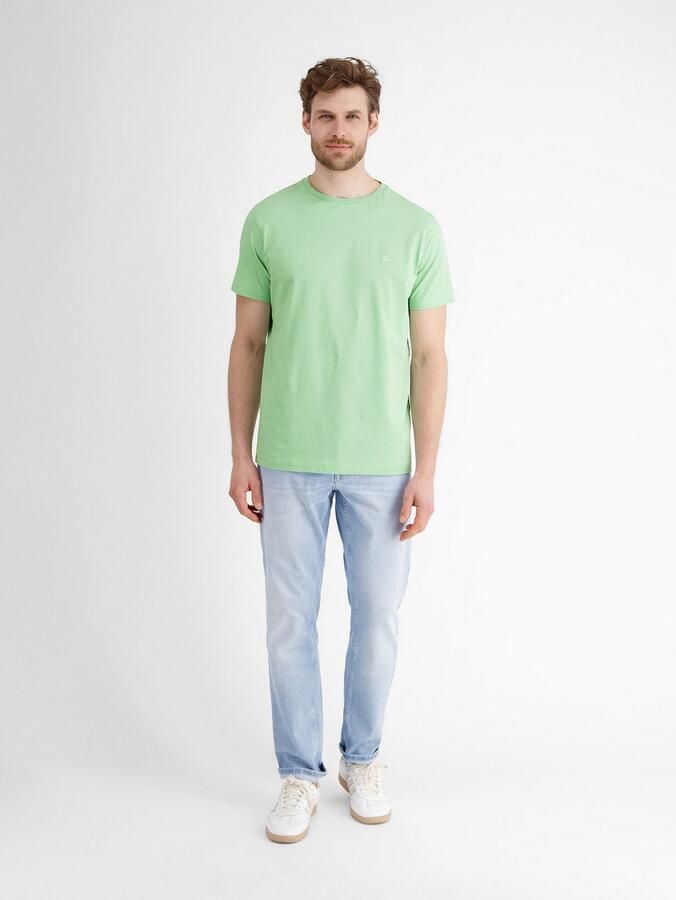 Lerros T-shirt basic T-shirt met logostiksel effen - Foto 5