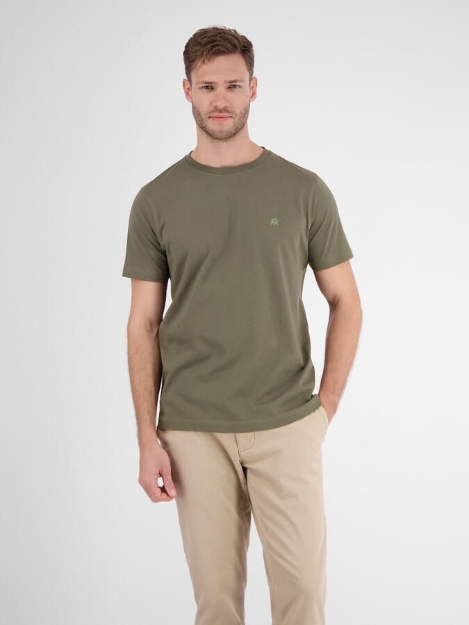 Lerros Shirt met korte mouwen met logoborduursel op borsthoogte - Foto 6