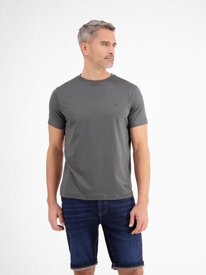 Lerros Shirt met korte mouwen met logoborduursel op borsthoogte - Foto 6