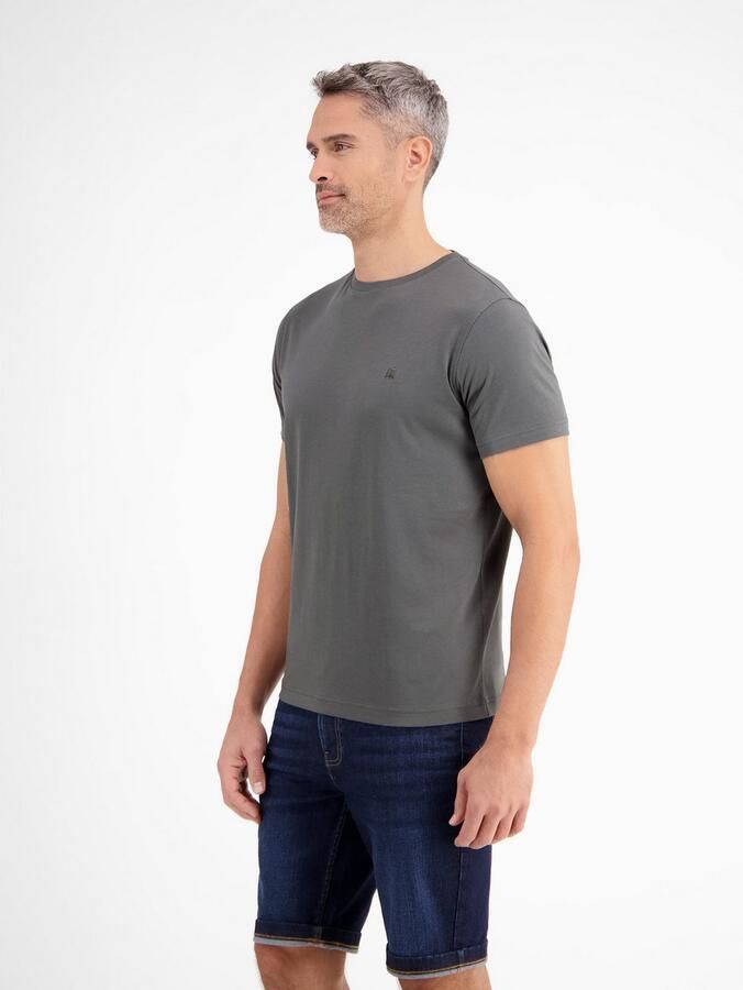 Lerros Shirt met korte mouwen met logoborduursel op borsthoogte - Foto 3