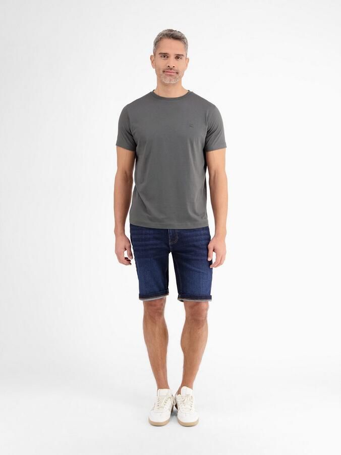 Lerros Shirt met korte mouwen met logoborduursel op borsthoogte - Foto 4