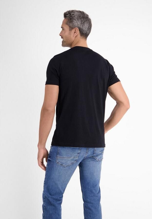 Lerros T-shirt dubbelpack T-shirt ronde hals in premium katoenkwaliteit - Foto 3