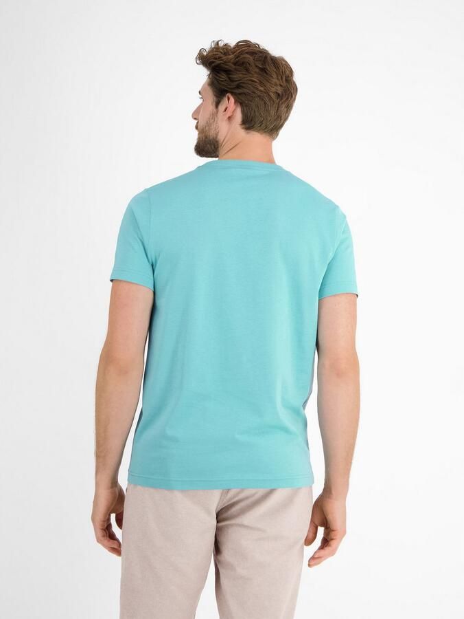 Lerros T-shirt effen T-shirt met print - Foto 2