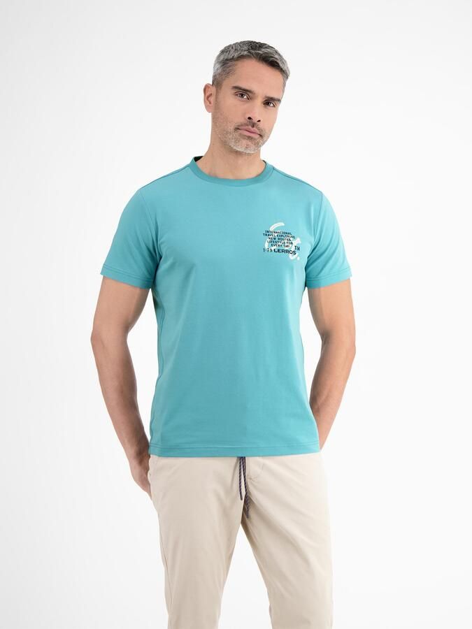 Lerros T-shirt heren T-shirt in zachte jerseykwaliteit - Foto 3