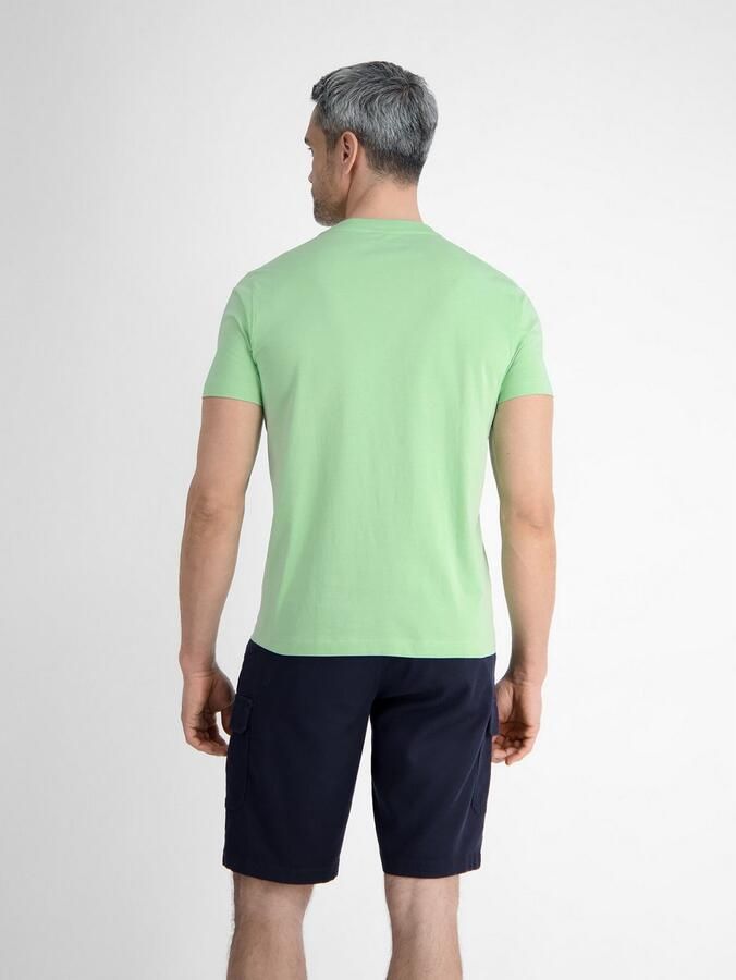 Lerros T-shirt heren T-shirt met borst-print - Foto 3