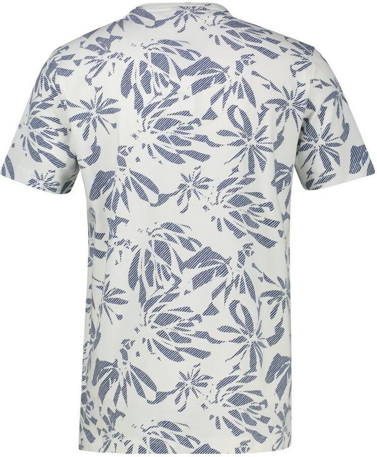 Lerros T-shirt met ronde hals - Foto 4