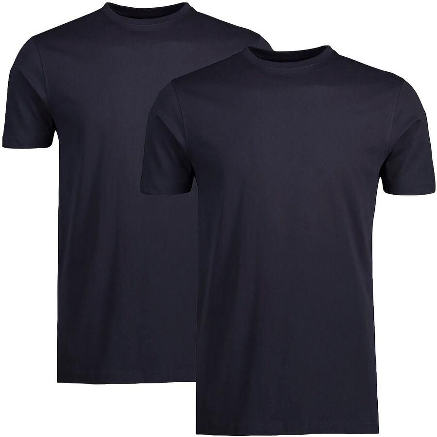 Lerros T-shirt dubbelpack T-shirt ronde hals in premium katoenkwaliteit - Foto 9