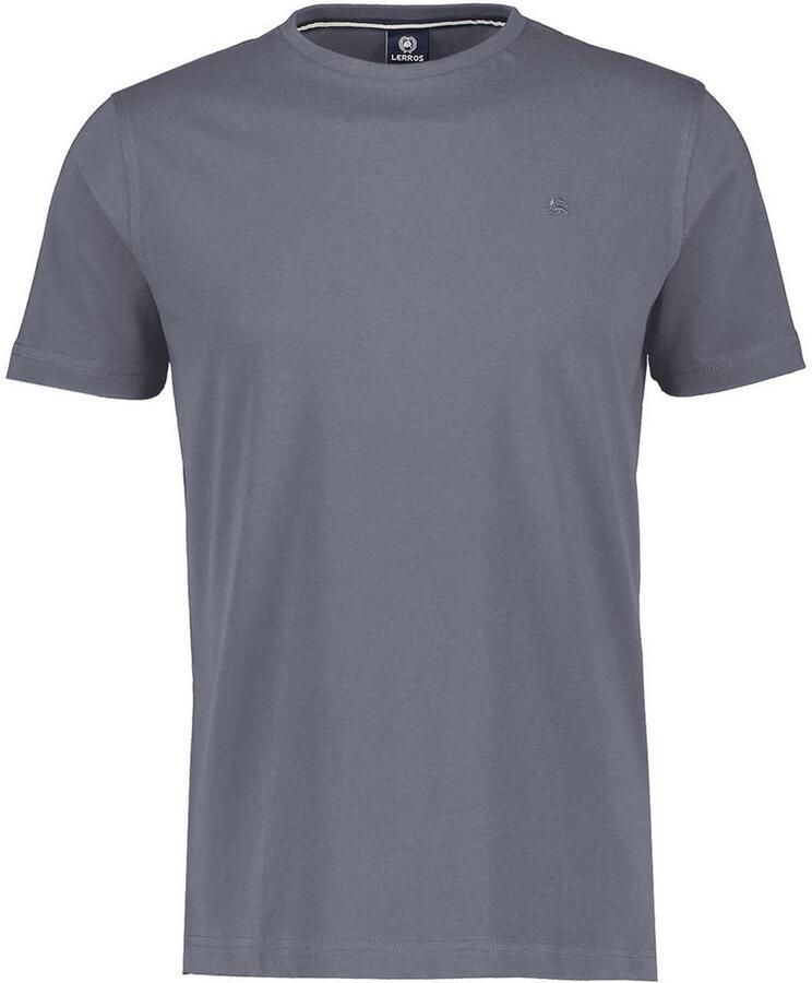 Lerros T-shirt klassiek ronde hals T-shirt