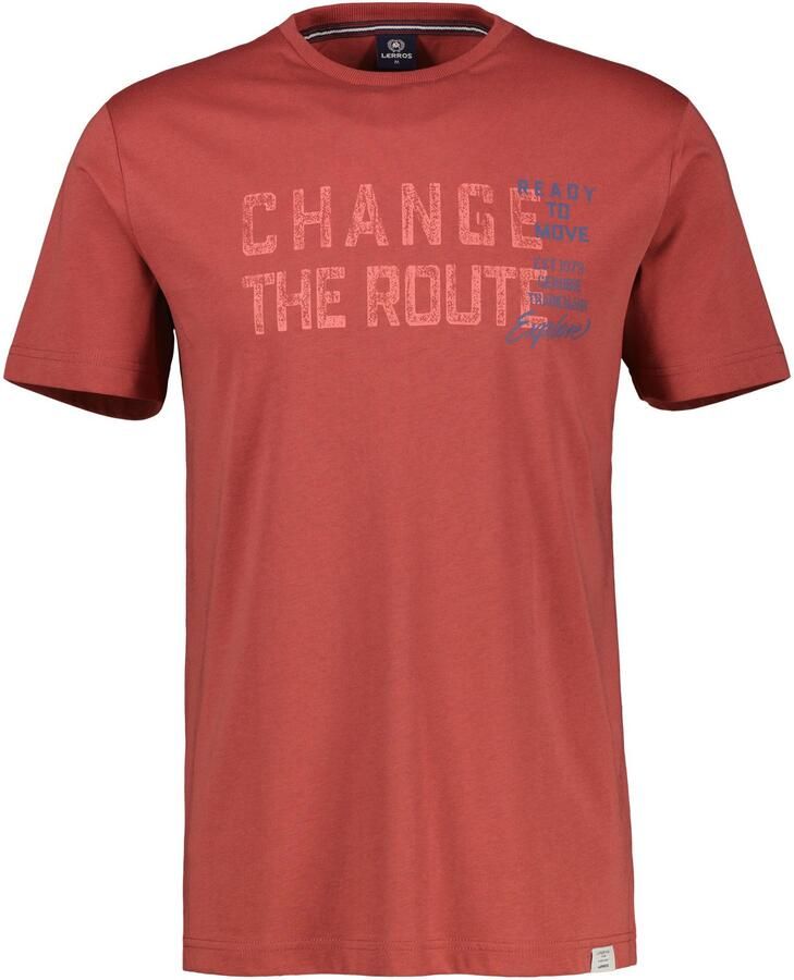 Lerros T-shirt met belettering - Foto 2