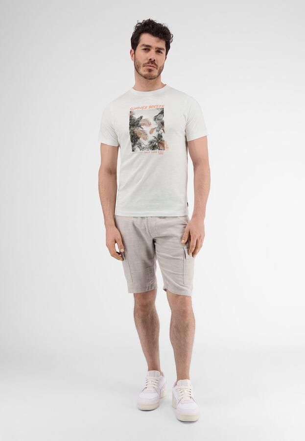 Lerros T-shirt met fotoprint - Foto 6