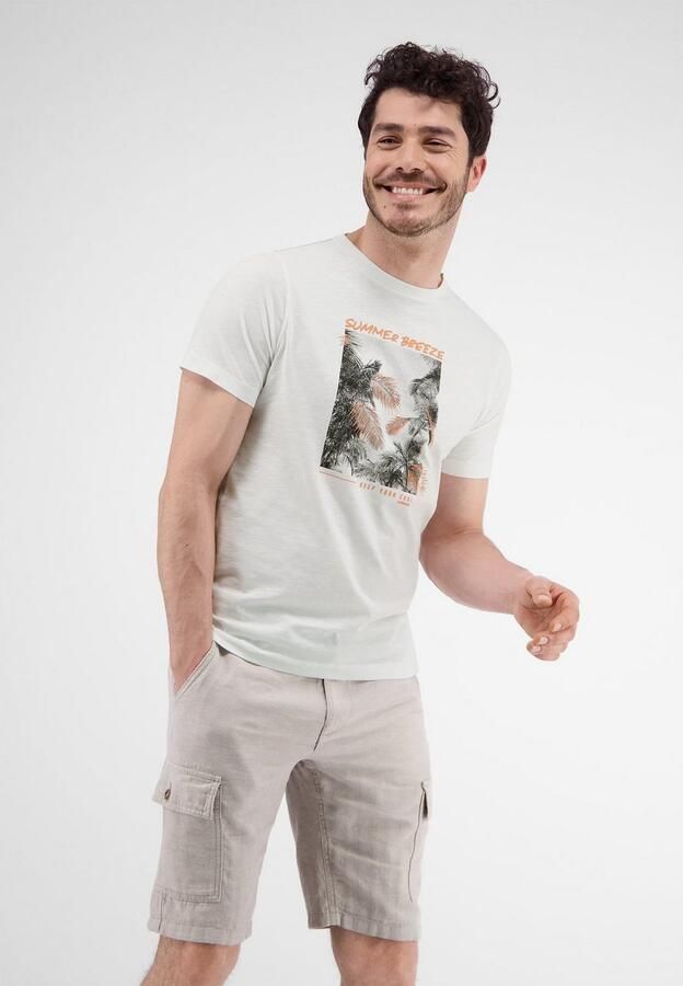 Lerros T-shirt met fotoprint - Foto 2