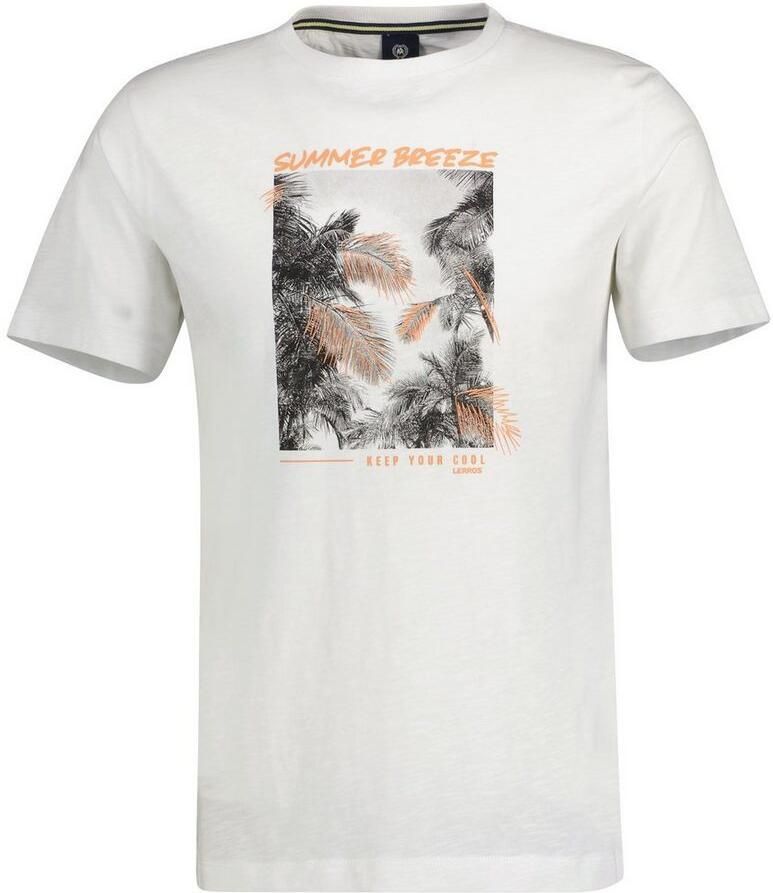 Lerros T-shirt met fotoprint