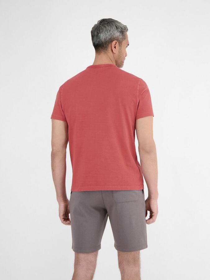 Lerros T-shirt met geborduurd logo - Foto 2