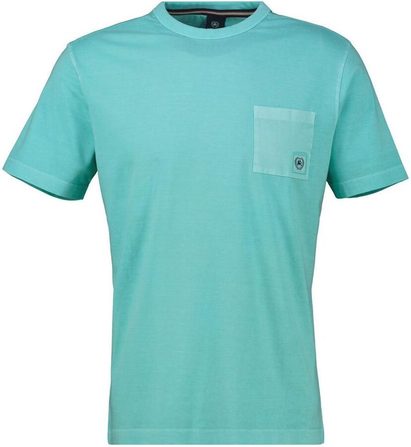 Lerros T-shirt met geborduurd logo