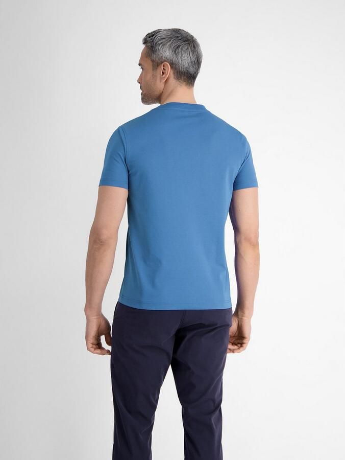 Lerros T-shirt met geborduurd logo - Foto 2