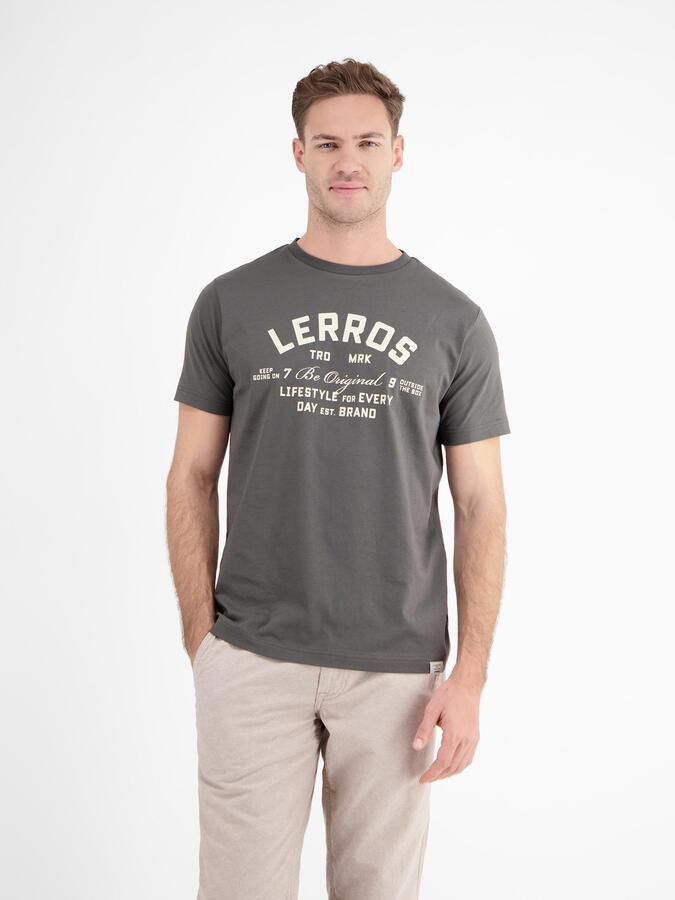 Lerros T-shirt zomers T-shirt met print - Foto 3