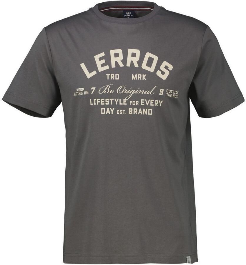 Lerros T-shirt zomers T-shirt met print