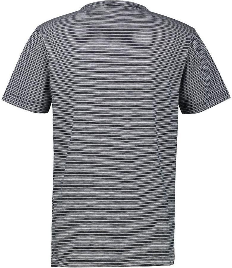 Lerros Henleyshirt gestreept serafinoshirt gebreid - Foto 2