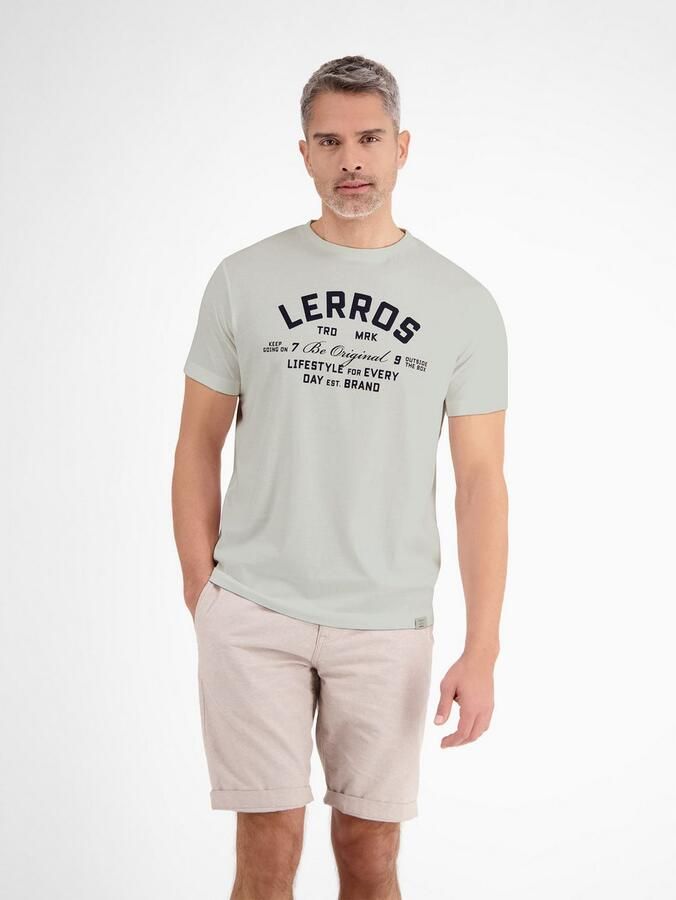 Lerros T-shirt zomers T-shirt met print - Foto 3